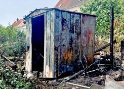 Funkenschlag Beim Flexen Loest Brand In Jena Aus 03